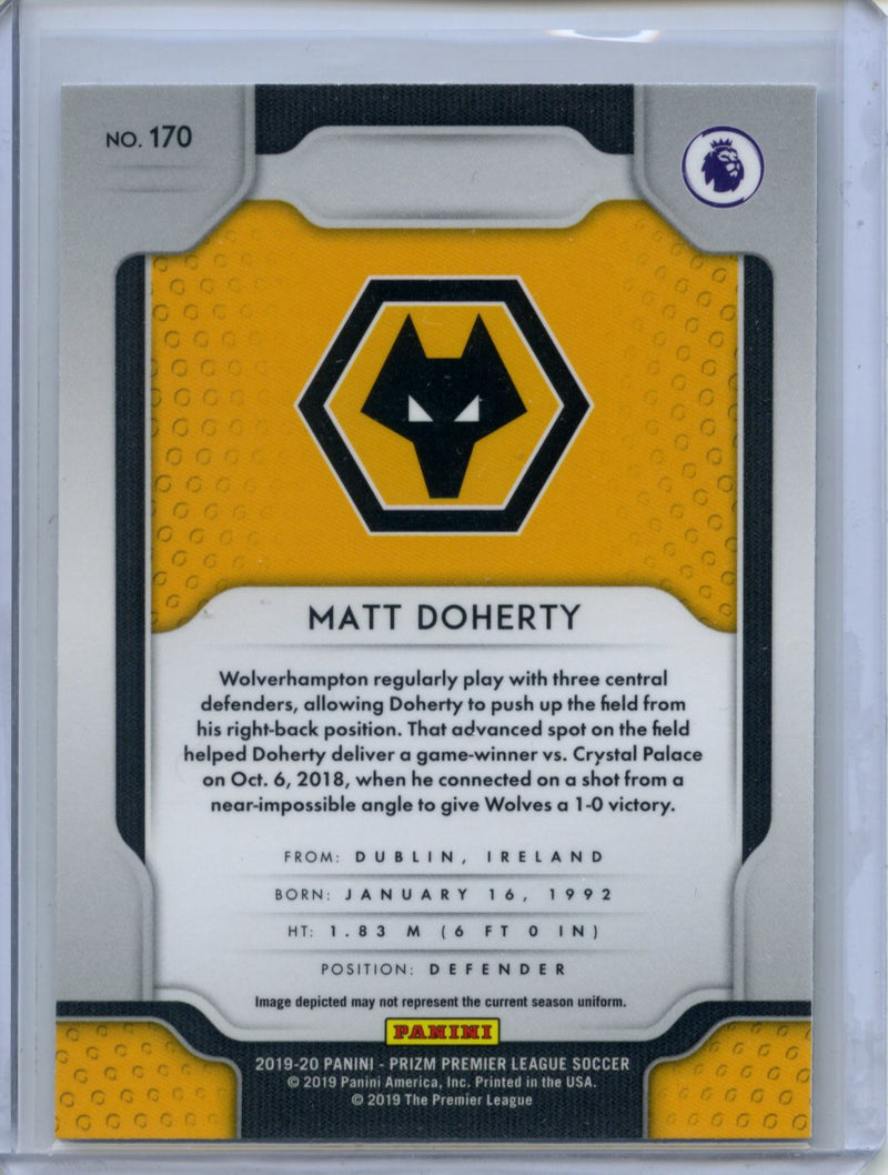2019-20 Panini Prizm Premier League Matt Doherty