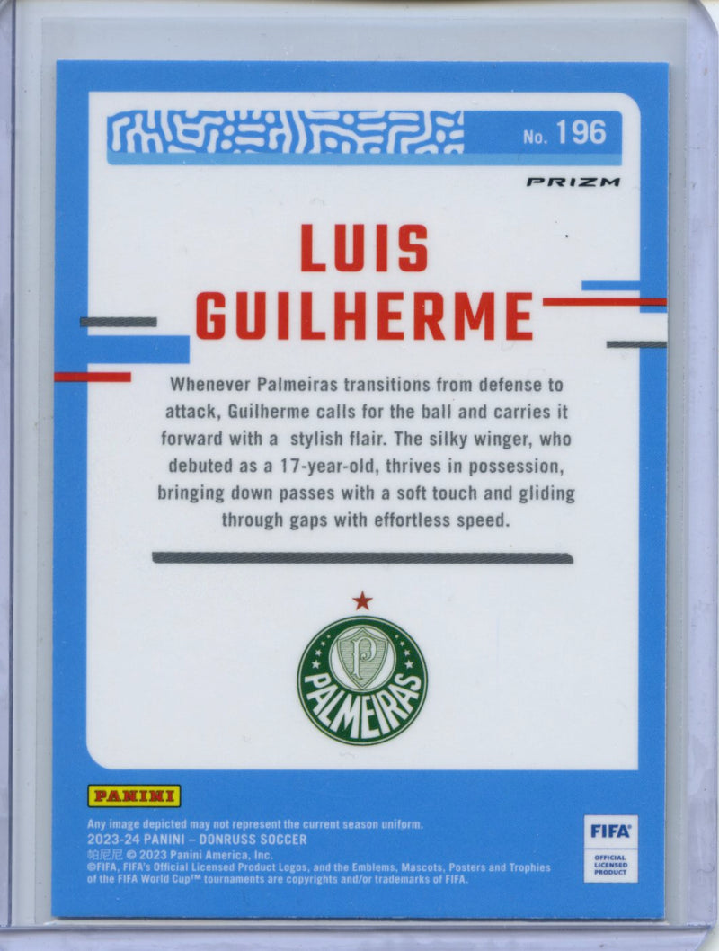 2023-24 Donruss FIFA Luis Guilherme Optic Silver
