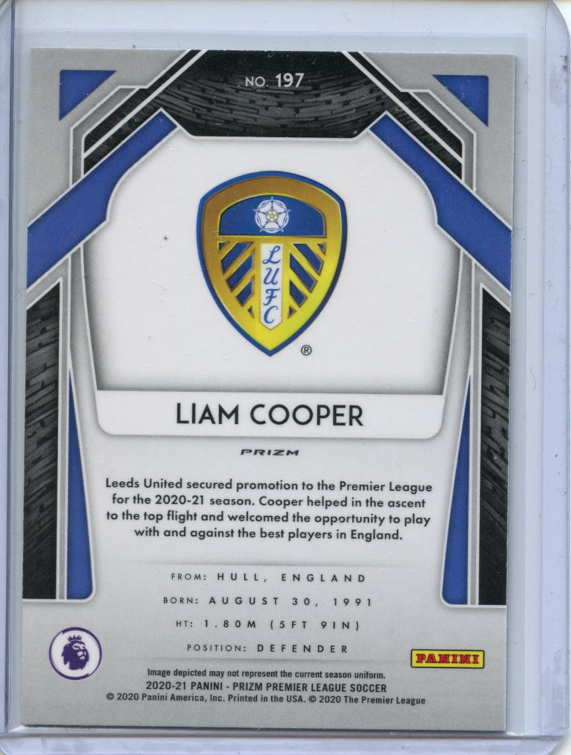 2020-21 Panini Prizm Premier League Liam Cooper Multicolor