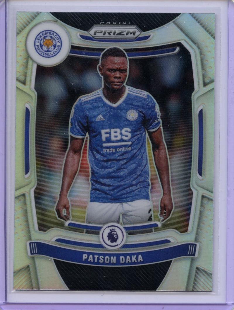 2021-22 Panini Prizm Premier League Patson Daka Silver Prizm