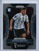 2022 Panini Prizm FIFA World Cup Qatar Nahuel Molina