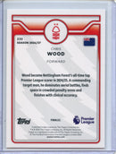 2026-27 Topps Flagship EPL Chris Wood Black & White Sparkle 60/75