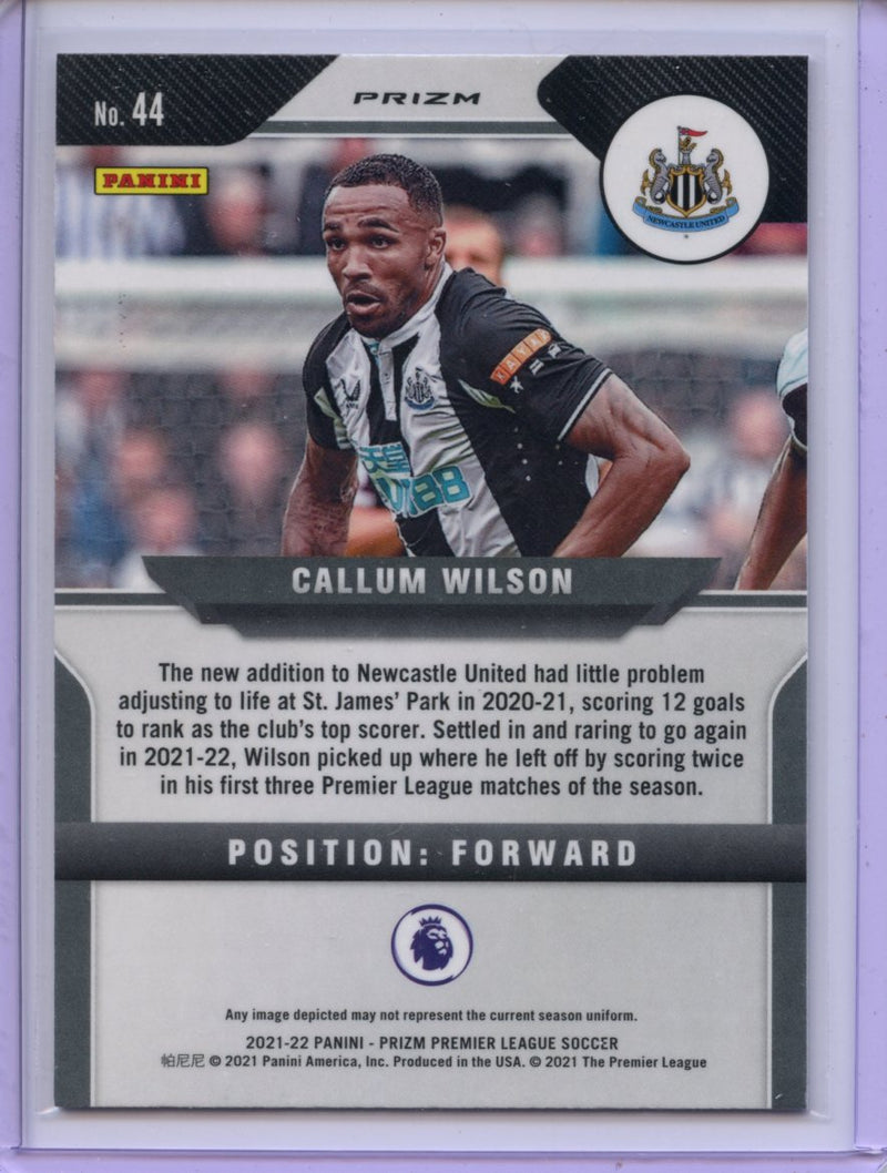 2021-22 Panini Prizm Premier League Callum Wilson Silver Prizm