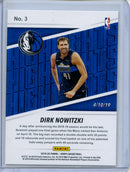 2019-20 NBA Hoops Dirk Nowitzki Highlights Holo