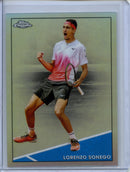 2021 Topps Chrome Tennis Lorenzo Sonego Refractor