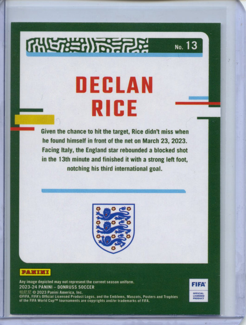 2023-24 Donruss FIFA Declan Rice Silver