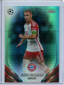 2023-24 Topps Chrome UEFA Joshua Kimmich Aqua Prism Refractor