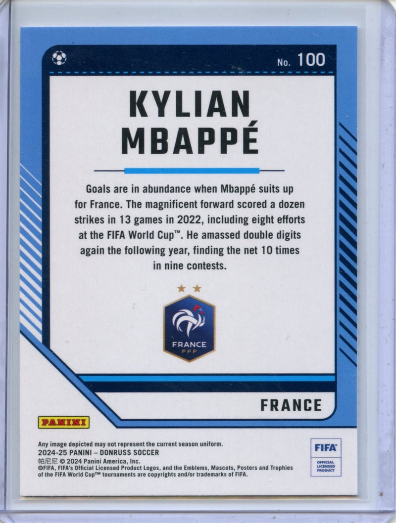 2024-25 Donruss Kylian Mbappe