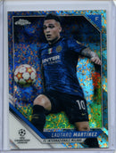 2021-22 Topps Chrome UEFA CL Lautaro Martinez Silver Mini-Diamonds 100/275
