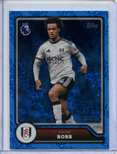 2026-27 Topps Flagship EPL Oscar Bobb Blue Sparkle 14/150