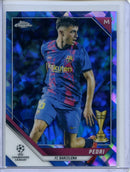 2021-22 Topps Chrome Sapphire UEFA Pedri