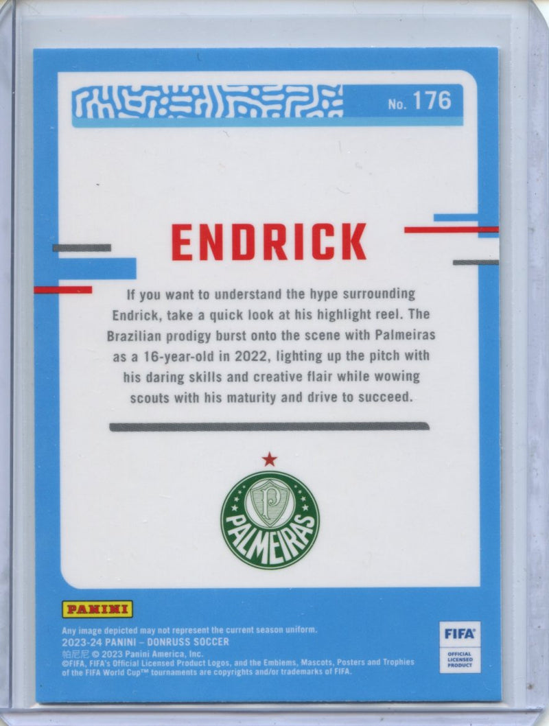 2023-24 Donruss FIFA Endrick Optic