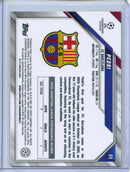 2021-22 Topps Chrome Sapphire UEFA Pedri