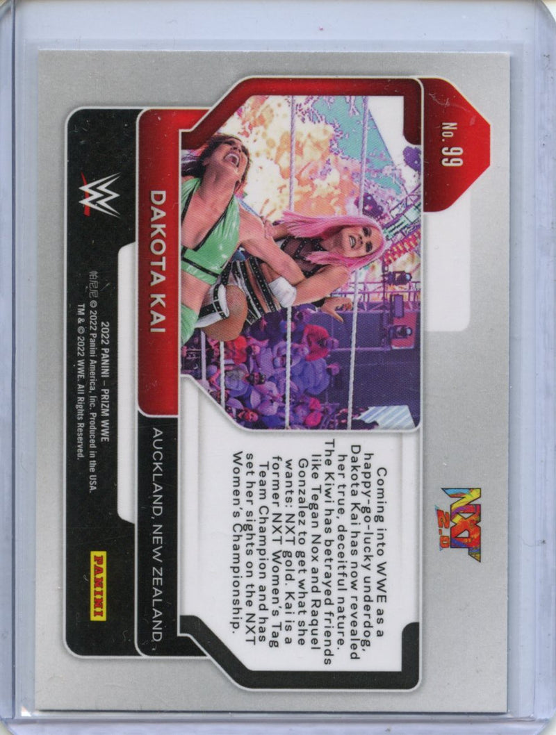 2022 Prizm WWE Dakota Kai