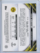 2023-24 Topps Chrome UEFA Karim Adeyemi Aqua Prism Refractor