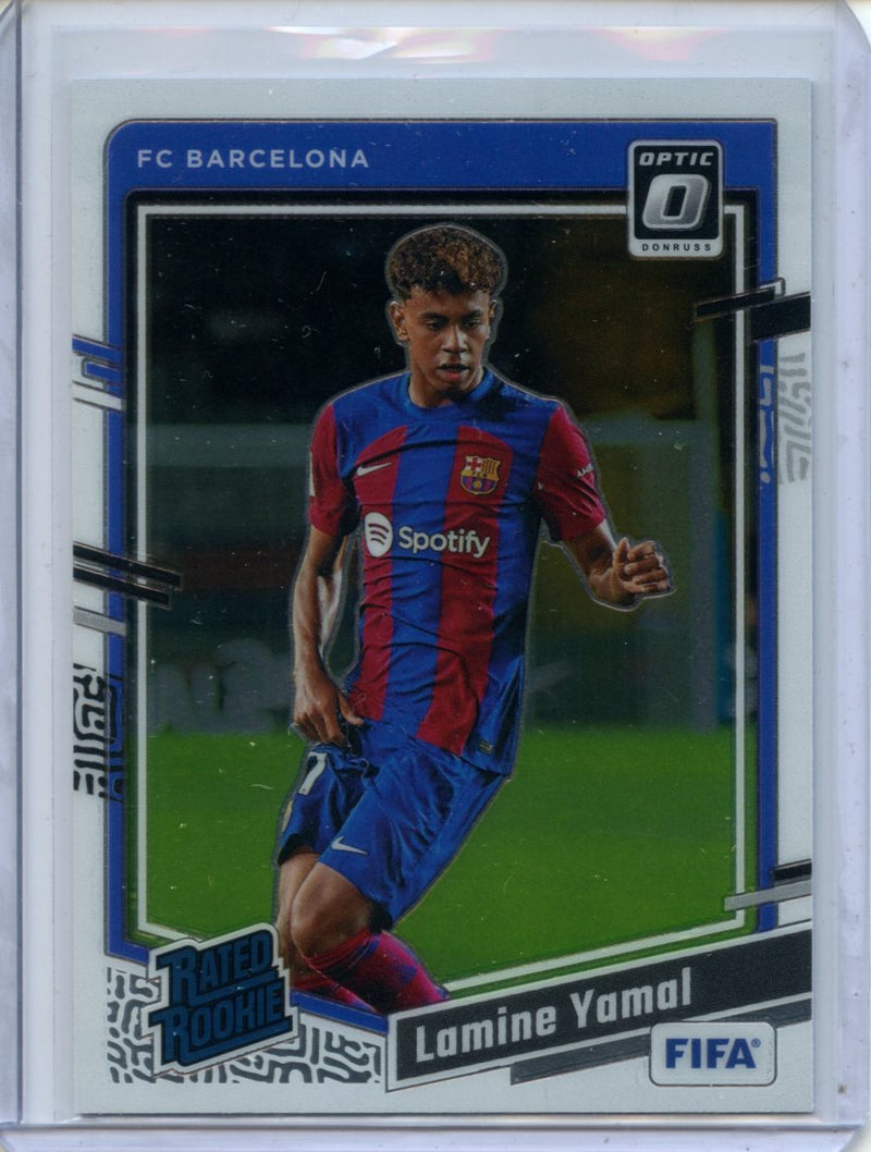 2023-24 Donruss FIFA Lamine Yamal Optic