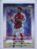 2024-25 Topps Chrome UEFA Club Comps Ethan Nwaneri Wonderkids WK-8