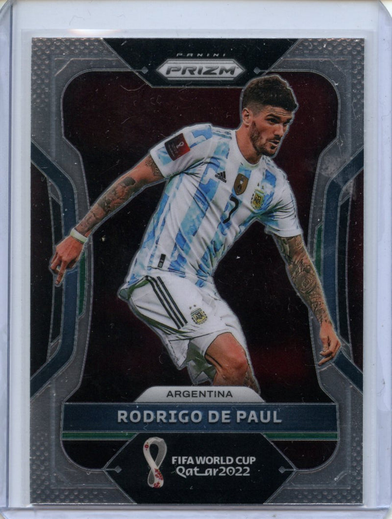 2022 Panini Prizm FIFA World Cup Qatar Rodrigo De Paul