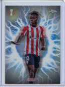 2024-25 Topps Chrome UEFA Club Comps Nico Williams Circle of Power Shockwave SSP