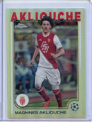 2024-25 Topps Chrome UEFA Club Comps Maghnes Akliouche Refractor