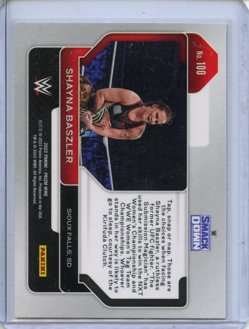 2022 Prizm WWE Shayna Baszler