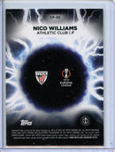2024-25 Topps Chrome UEFA Club Comps Nico Williams Circle of Power Shockwave SSP