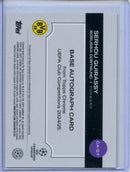 2024-25 Topps Chrome UEFA Club Comps Serhou Guirassy Aqua Autograph 174/199