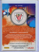 2025-26 Panini Pitch Kings Robert Navarro Fresh Paint