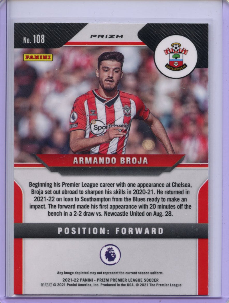 2021-22 Prizm Premier League Armando Broja Silver