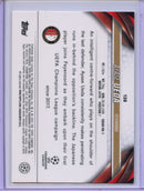 2023-24 Topps Chrome UEFA Ayase Ueda Night Vision Ray Wave Refractor 2/225