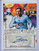 2025-26 Panini Pitch Kings Bryan Zaragoza Fresh Paint