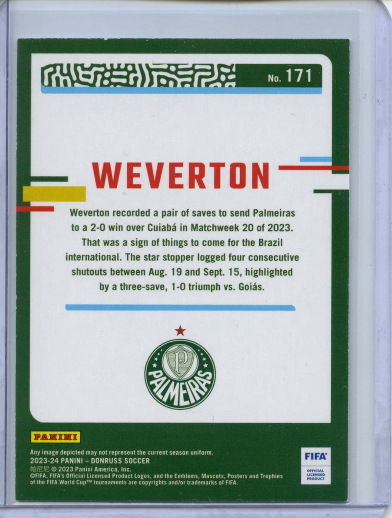 2023-24 Donruss FIFA Weverton Silver