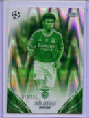 2023-24 Topps Chrome UEFA Joao Neves Night Vision Ray Wave Refractor 13/225