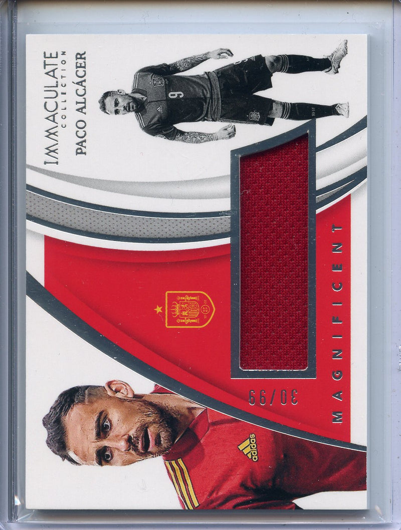 2021 Panini Immaculate Paco Alcacer Magnificent Memorabilia 30/99
