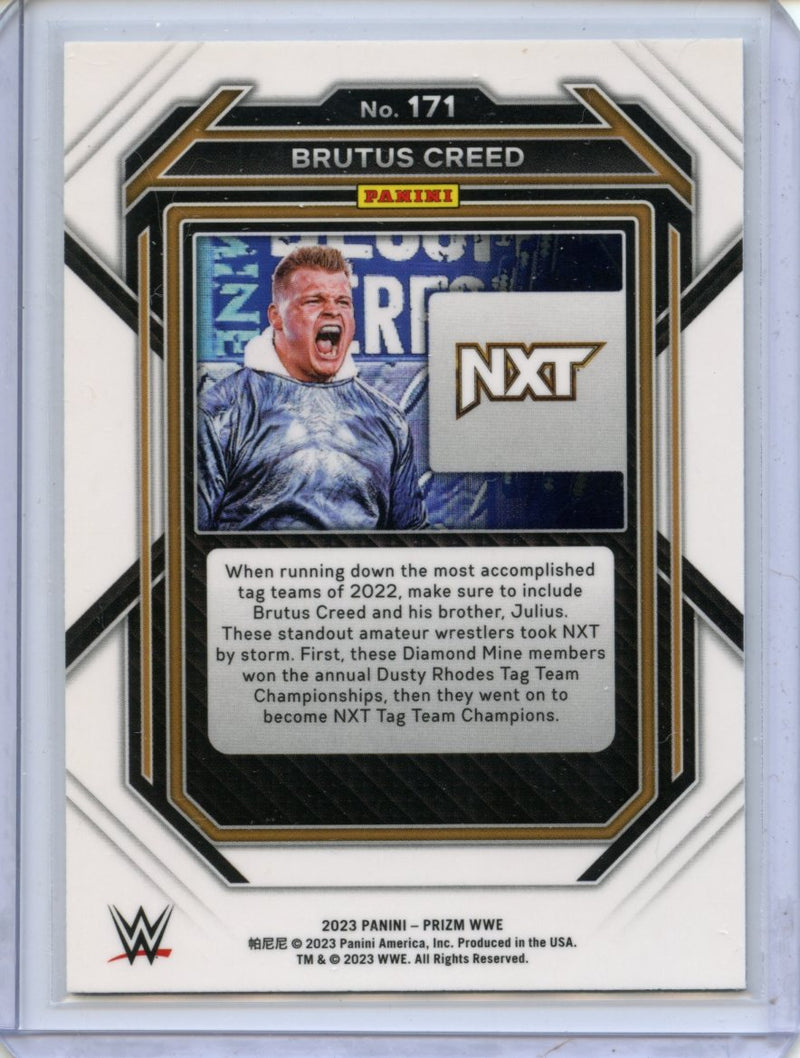 2023 Prizm WWE Brutus Creed