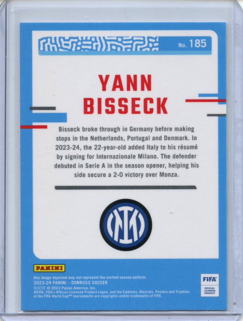 2023-24 Donruss FIFA Yann Bisseck Optic