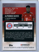 2021-22 Topps Bundesliga Stadium Club Chrome Alphonso Davies