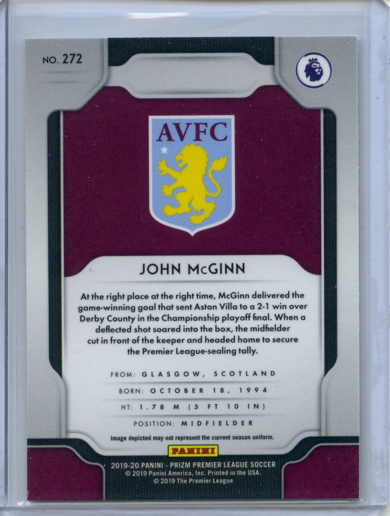 2019-20 Panini Prizm Premier League John McGinn