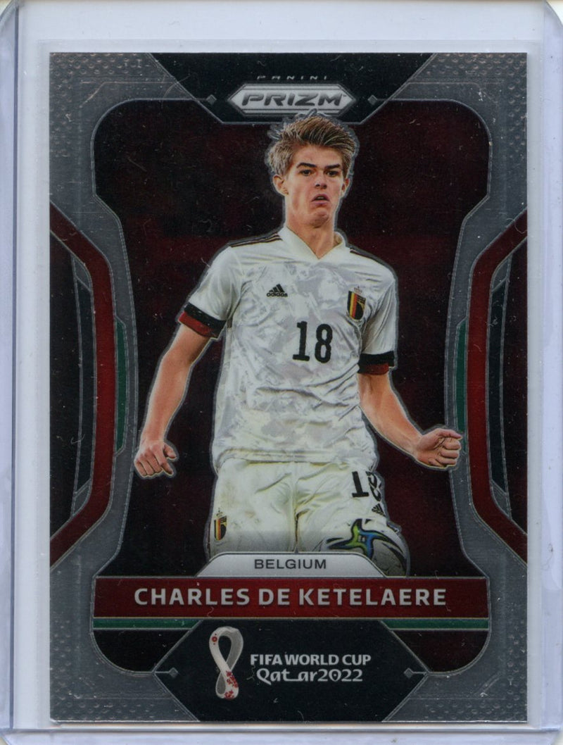 2022 Panini Prizm FIFA World Cup Qatar Charles De Ketelaere