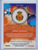2025-26 Panini Pitch Kings Sergi Darder Fresh Paint