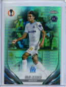 2023-24 Topps Chrome UEFA Bilal Nadir Aqua Prism Refractor