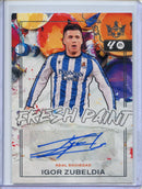 2025-26 Panini Pitch Kings Igor Zubeldia Fresh Paint