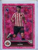 2026-27 Topps Flagship EPL Trai Hume Pink Sparkle 214/399