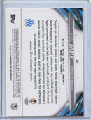 2023-24 Topps Chrome UEFA Bilal Nadir Aqua Prism Refractor