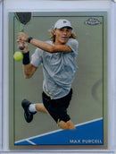 2021 Topps Chrome Tennis Max Purcell Refractor