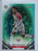2023-24 Topps Chrome UEFA Fabio Carvalho Aqua Prism Refractor