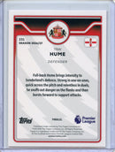 2026-27 Topps Flagship EPL Trai Hume Pink Sparkle 214/399