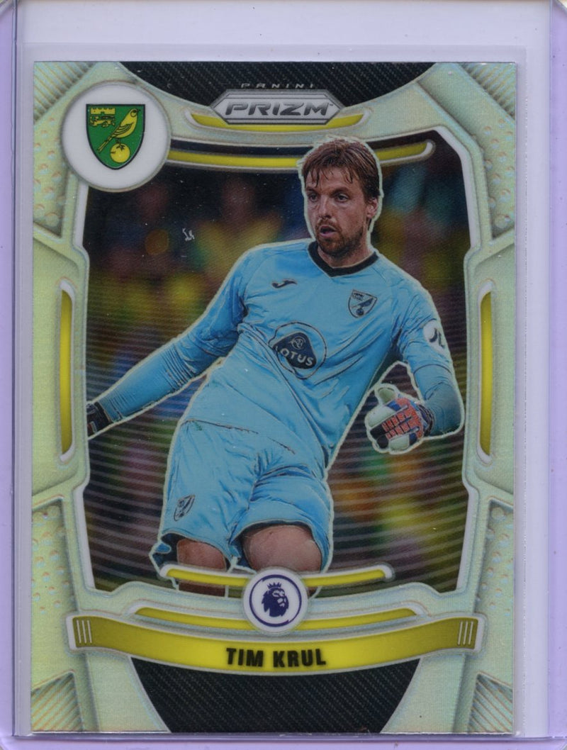 2021-22 Panini Prizm Premier League Tim Krul Silver Prizm