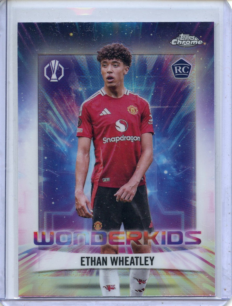 2024-25 Topps Chrome UEFA Club Comps Ethan Wheatley Wonderkids WK-12