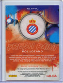 2025-26 Panini Pitch Kings Pol Lozano Fresh Paint